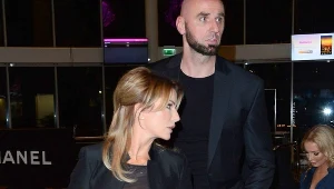 Marcin Gortat z żoną