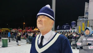Krzysztof Nikiel zrobił furorę swoim strojem na skoczni w Wiśle