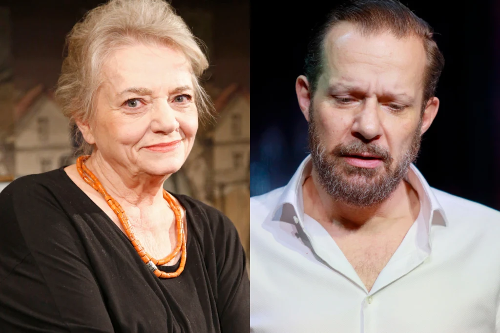 Anna Seniuk i Grzegorz Małecki