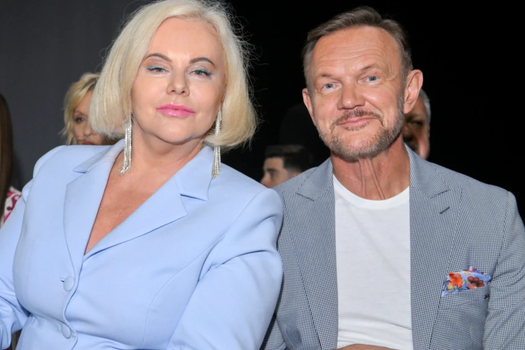 Joanna Kurowska i Cezary Pazura