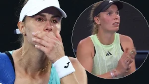 Magda Linette musiała poddać mecz z Caroline Wozniacki