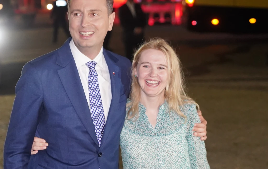 Władysław Kosiniak-Kamysz z żoną