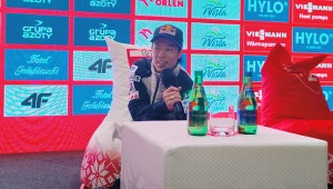 Ryoyu Kobayashi na konferencji w Wiśle