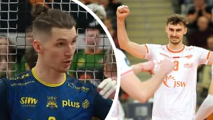 Jean Patry (z prawej) i Maciej Muzaj byli jednymi z głównych bohaterów niedzielnego meczu