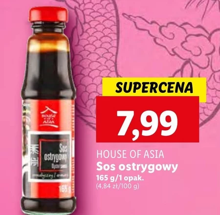 House of Asia Sos ostrygowy 165 g