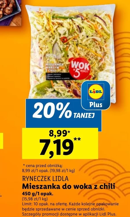 Mieszanka warzywna Ryneczek Lidla