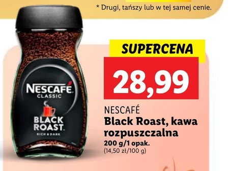NESCAFÉ Classic Black Roast Kawa rozpuszczalna 200 g