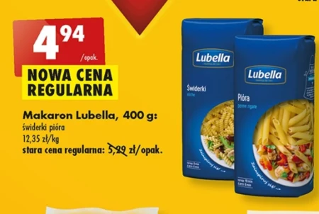 Lubella Makaron świderki 400 g