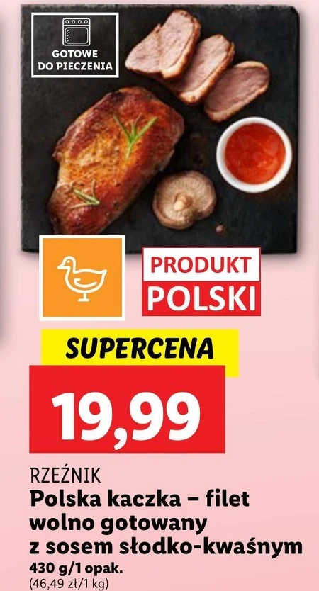 Kaczka do pieczenia Rzeźnik