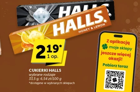 Halls Cukierki o smaku miodu i cytryny 33,5 g