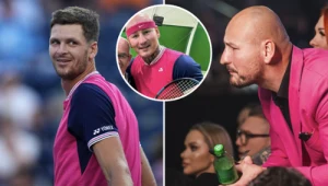 Artur Szpilka na mecz tenisowy z Marcinem Dańcem ubrał się niczym Hubert Hurkacz