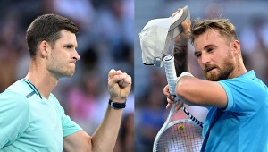 Atmosfera po meczu Huberta Hurkacza z Omarem Jasiką była napięta