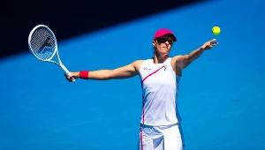 Iga Świątek podczas pierwszej rundy Australian Open