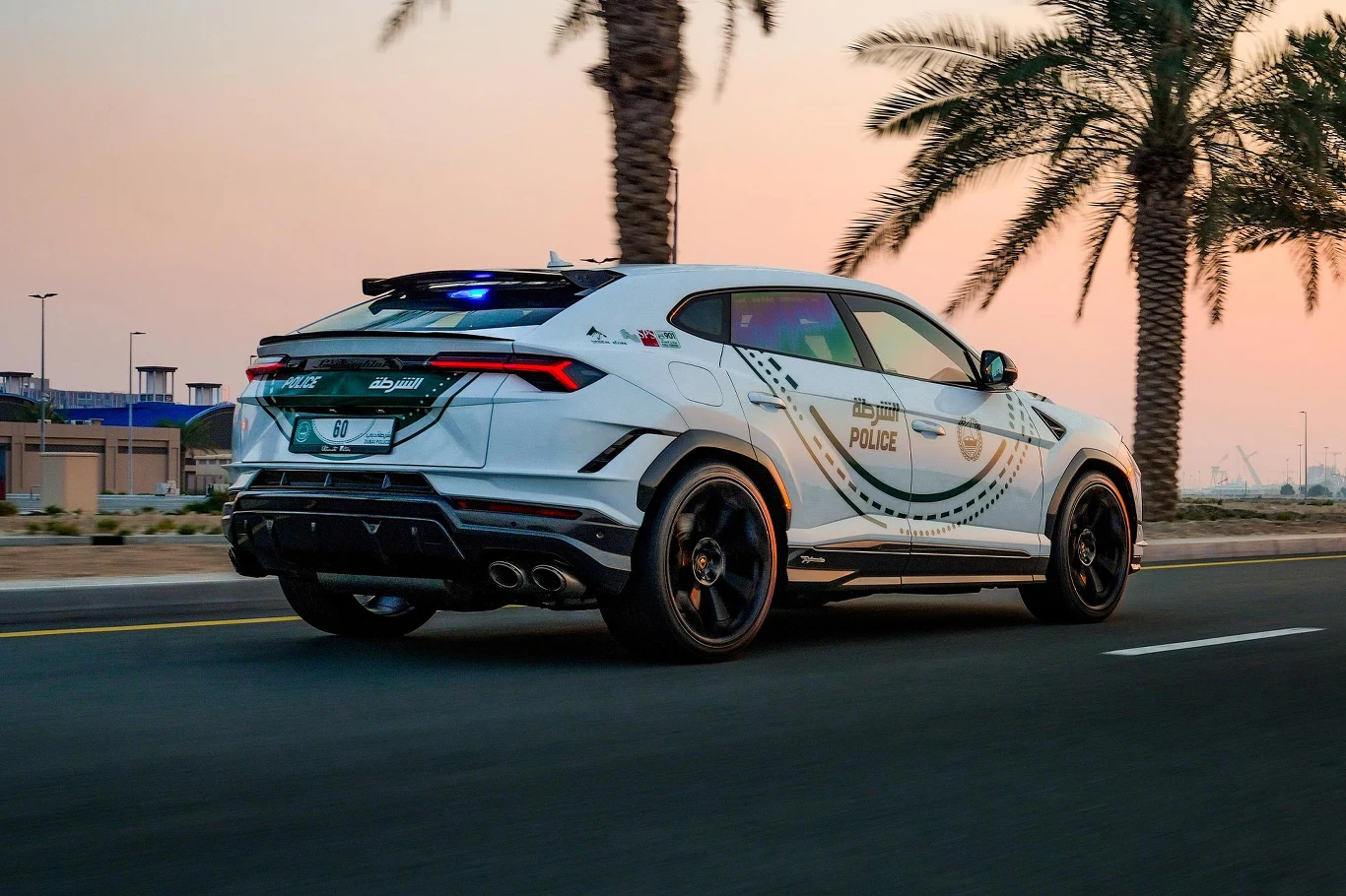 Lamborghini Urus Performante dubajskiej policji
