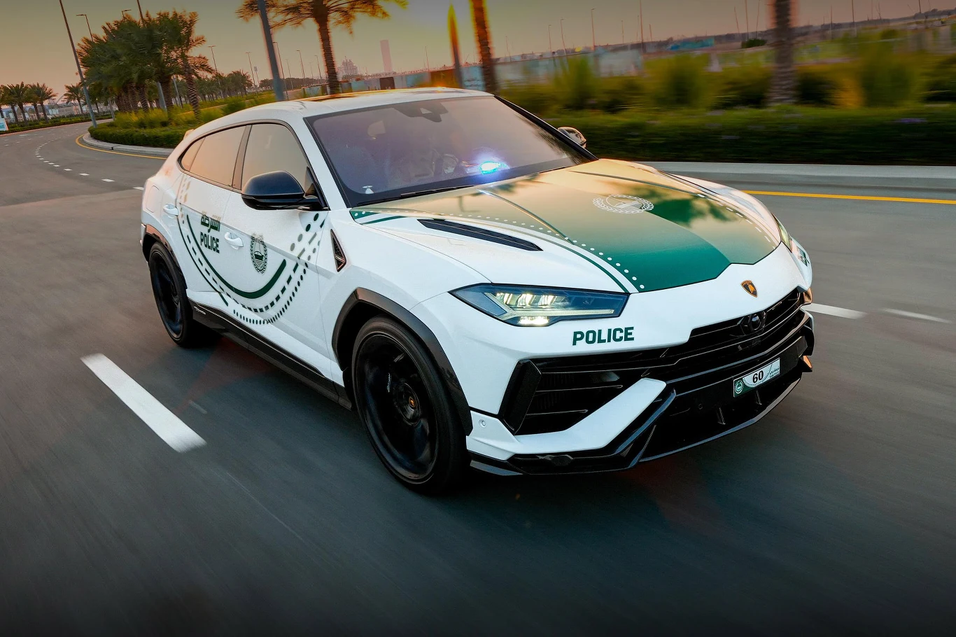 Lamborghini Urus Performante dubajskiej policji