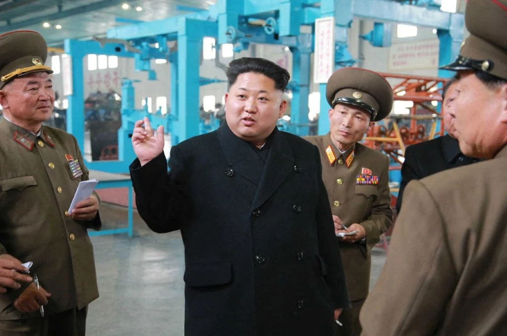 Przywódca Korei Północnej Kim Dzong Un Przywódca Korei Północnej Kim Dzong Un