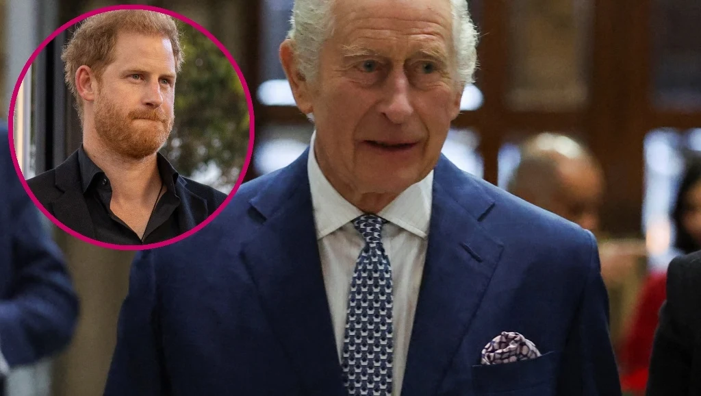 Król Karol III i książę Harry. Król Karol III i książę Harry.