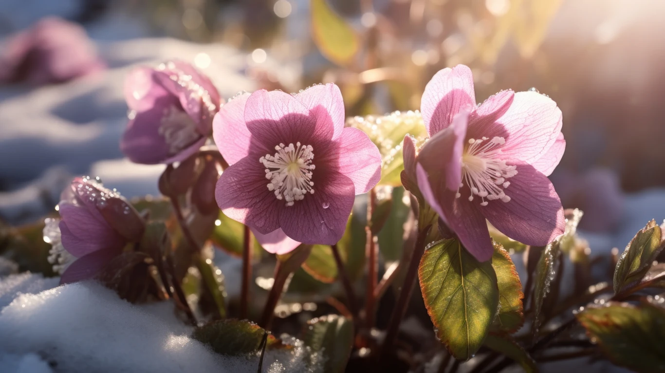 Ciemierniki są wyjątkową ozdobą balkonu Ciemierniki są wyjątkową ozdobą balkonu