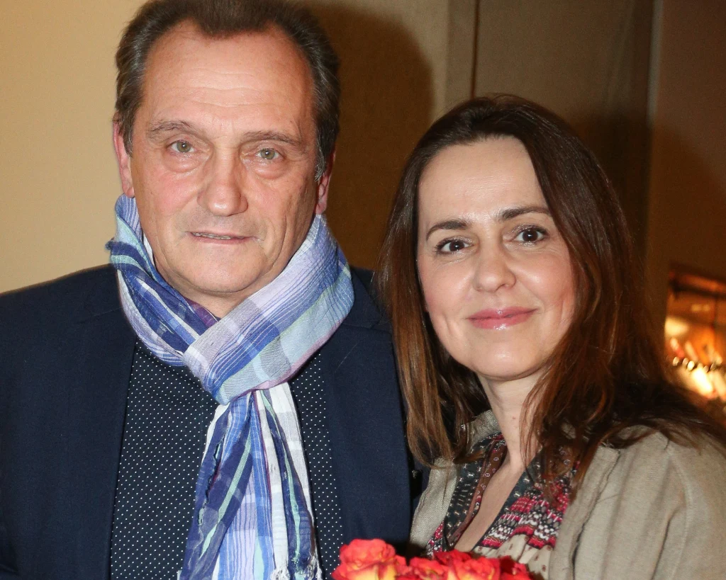 Wojciech Wysocki z żoną Joanną