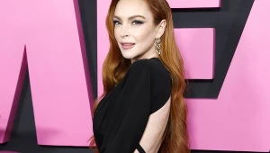 Lindsay Lohan na premierze musicalu "Mean Girls"