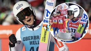 Piotr Żyła z okazji urodzin otrzymał wyjątkowy tort od Adama Małysza