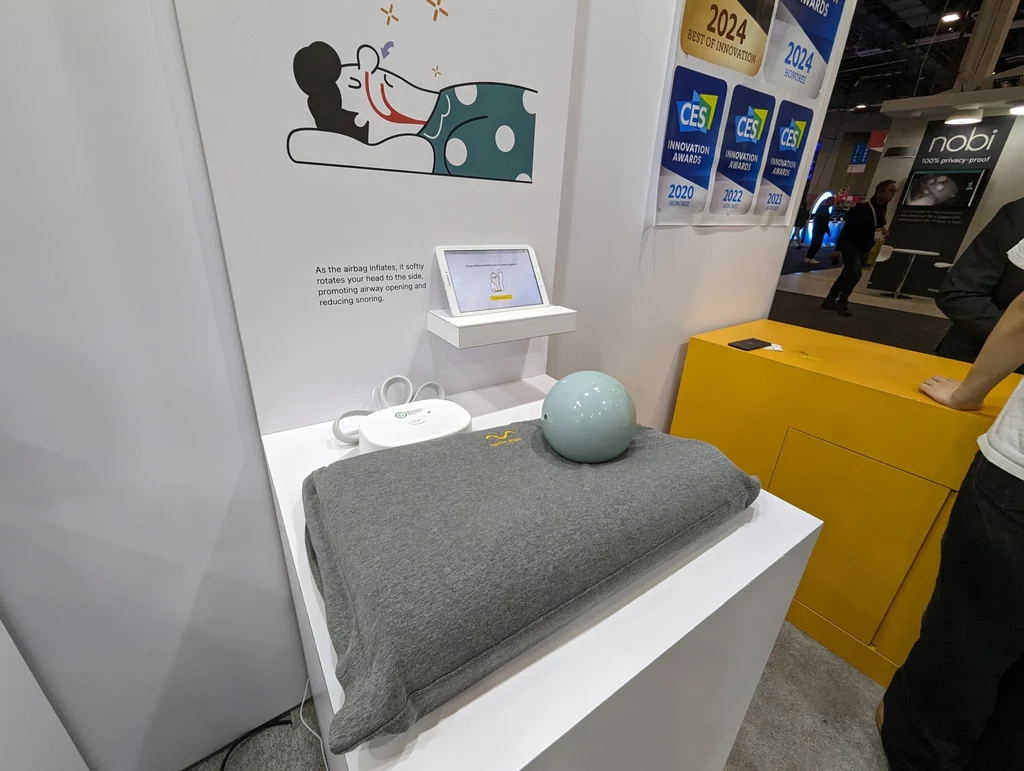 Motion Pillow na CES 2024.