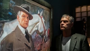 Michał Żebrowski w scenie z filmu "Jak ukradłem 100 milionów"