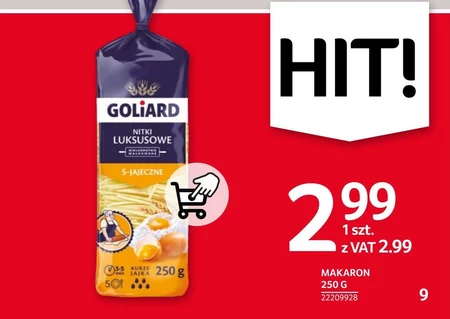 Goliard Makaron 5 jajeczny nitki luksusowe 250 g