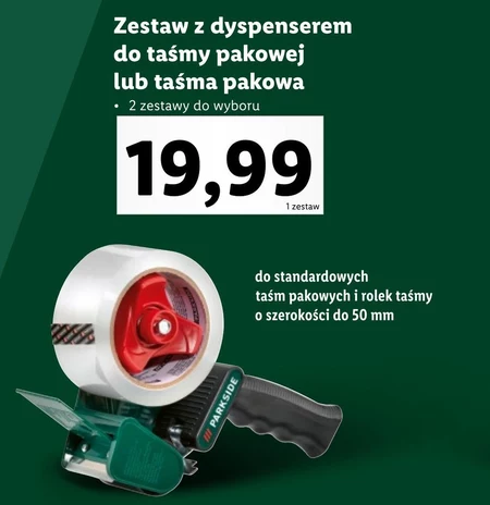 Dyspenser na taśmę Parkside