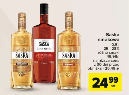 Wódka smakowa Saska