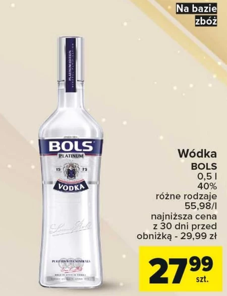 Bols Premium Platinum Wódka 500 ml
