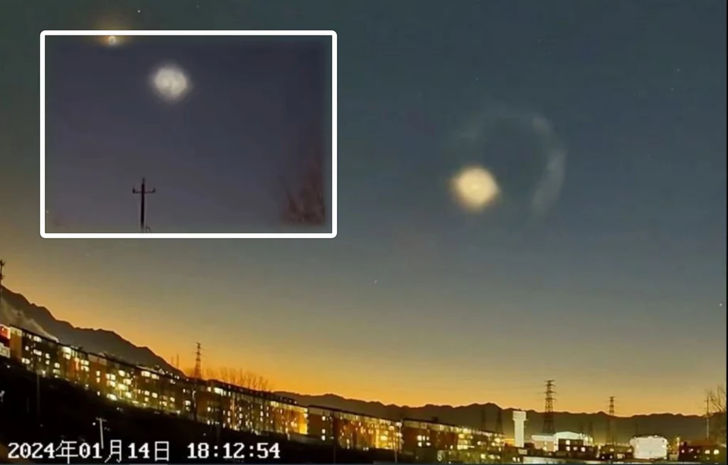 Mieszkańcy Pekinu są przekonani, że to UFO. Jaka jest prawda?