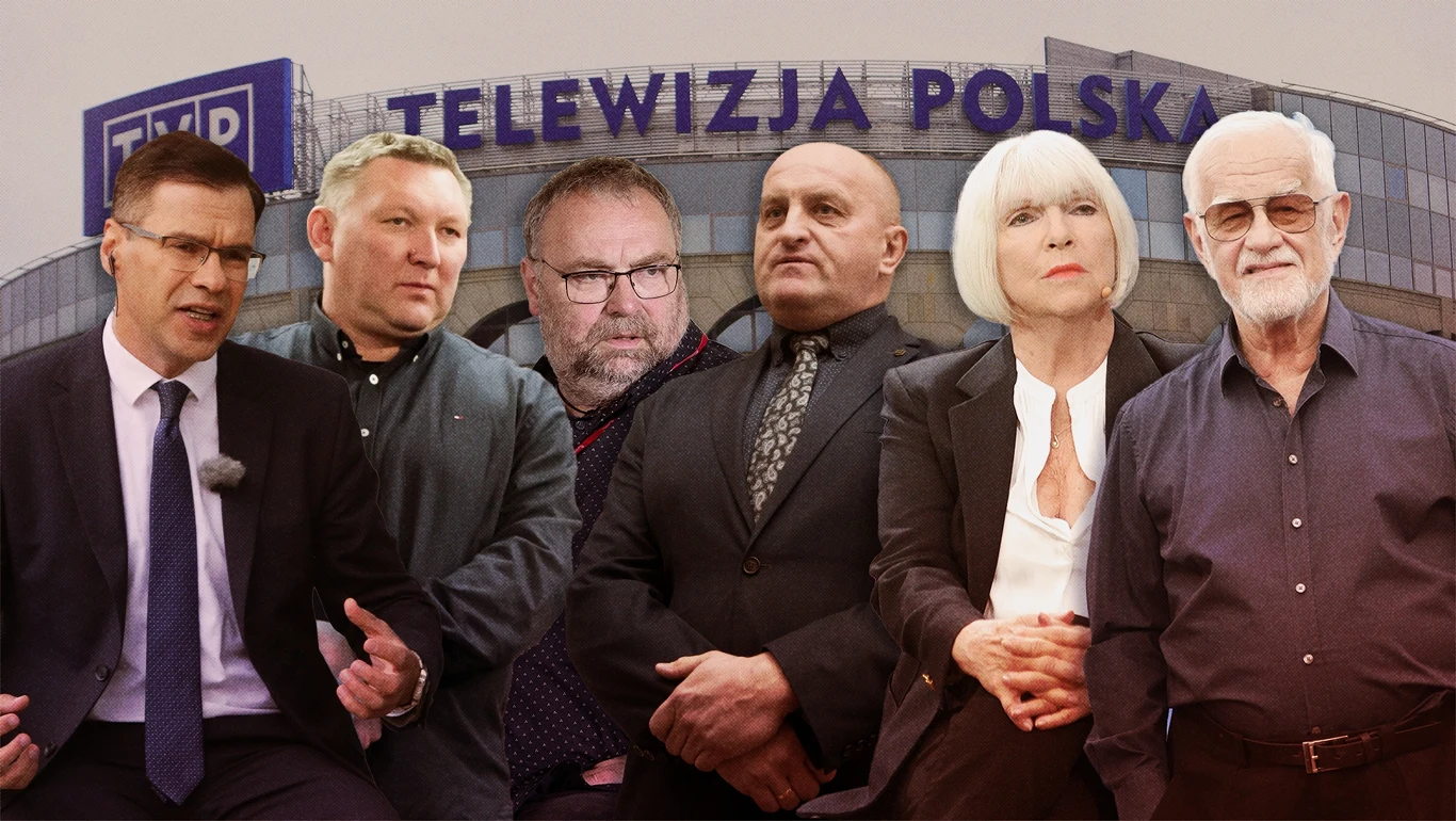 Od lewej: Michał Karnowski, Jacek Wrona, Paweł Piekarczyk, Marian Kowalski, Elżbieta Królikowska-Avis i Jan Pietrzak Od lewej: Michał Karnowski, Jacek Wrona, Paweł Piekarczyk, Marian Kowalski, Elżbieta Królikowska-Avis i Jan Pietrzak