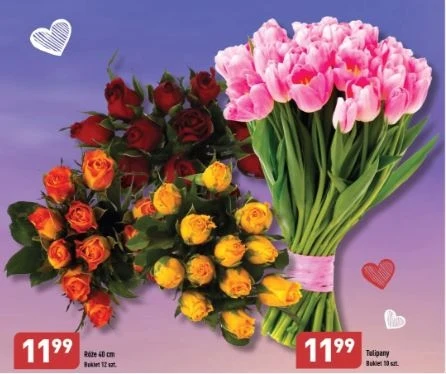 Bukiety kwiatów na Dzień Babci i Dziadka w Aldi! Bukiety kwiatów na Dzień Babci i Dziadka w Aldi!