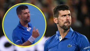 Novak Djoković wściekł się na kibica podczas meczu Australian Open