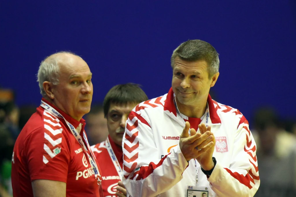 Daniel Waszkiewicz i Bogdan Wenta - najpierw razem grali, później wspólnie prowadzili reprezentację Polski Daniel Waszkiewicz i Bogdan Wenta - najpierw razem grali, później wspólnie prowadzili reprezentację Polski