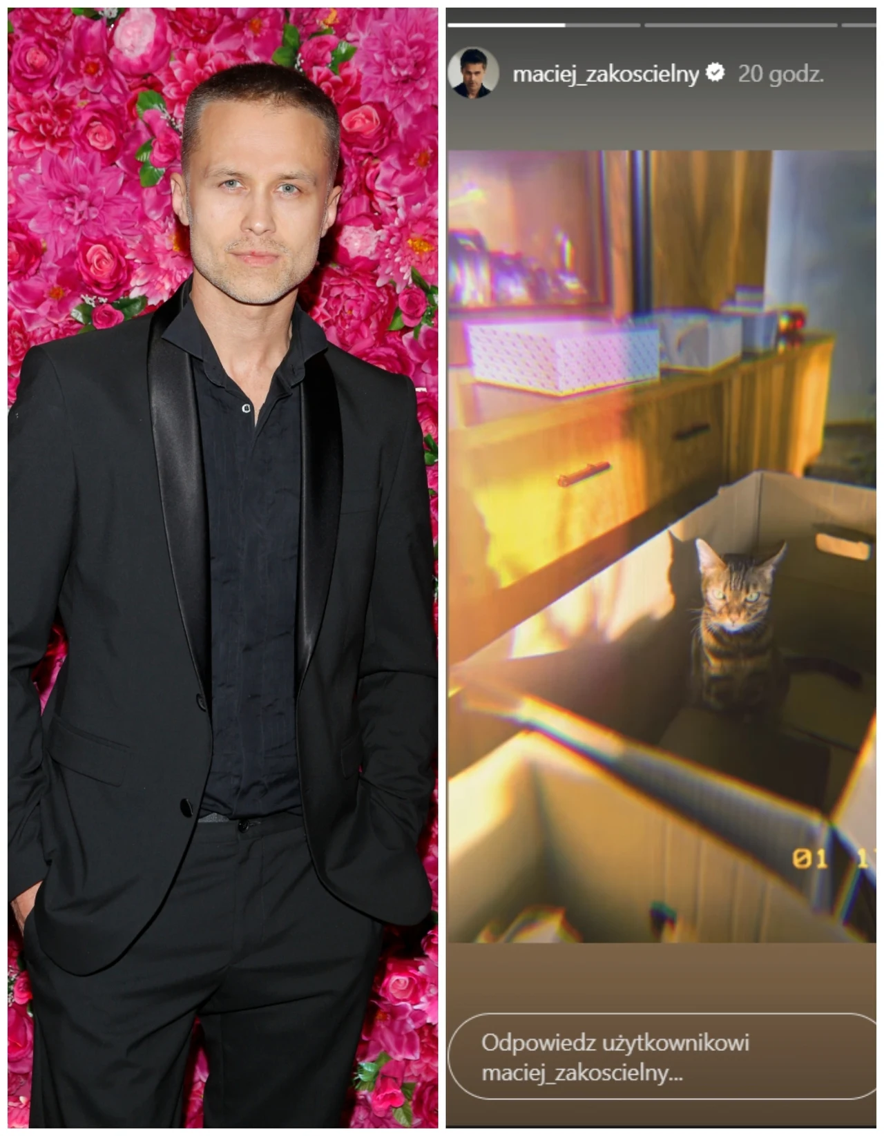 Maciej Zakościelny, fot. https://www.instagram.com/maciej_zakoscielny/ Maciej Zakościelny, fot. https://www.instagram.com/maciej_zakoscielny/
