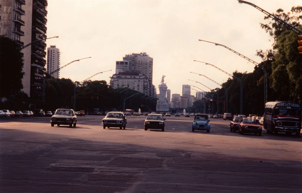 Avenida 9 de Julio w 1985 roku