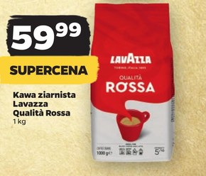 Lavazza Qualità Rossa Kawa ziarnista 1000 g - Netto 18. 01. 2024 - 24. 01.  2024