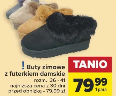 Buty zimowe damskie