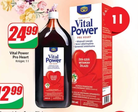 Krüger Vital Power Cardio Suplement diety 1000 ml
