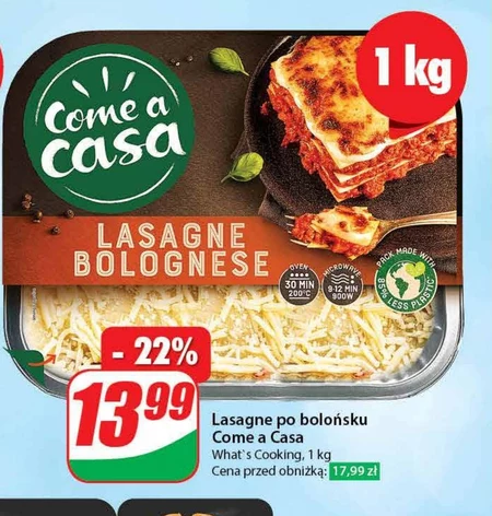 Come a Casa Lasagne Bolognese 1 kg