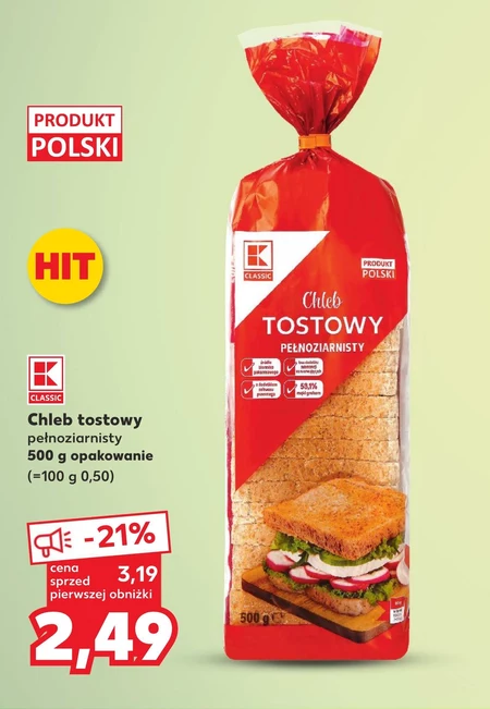 Chleb tostowy K-Classic