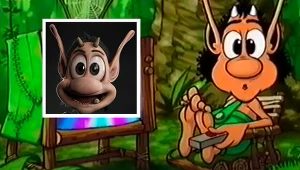 Pamiętacie program Hugo? Ten artysta odtworzył wierny model kultowej postaci