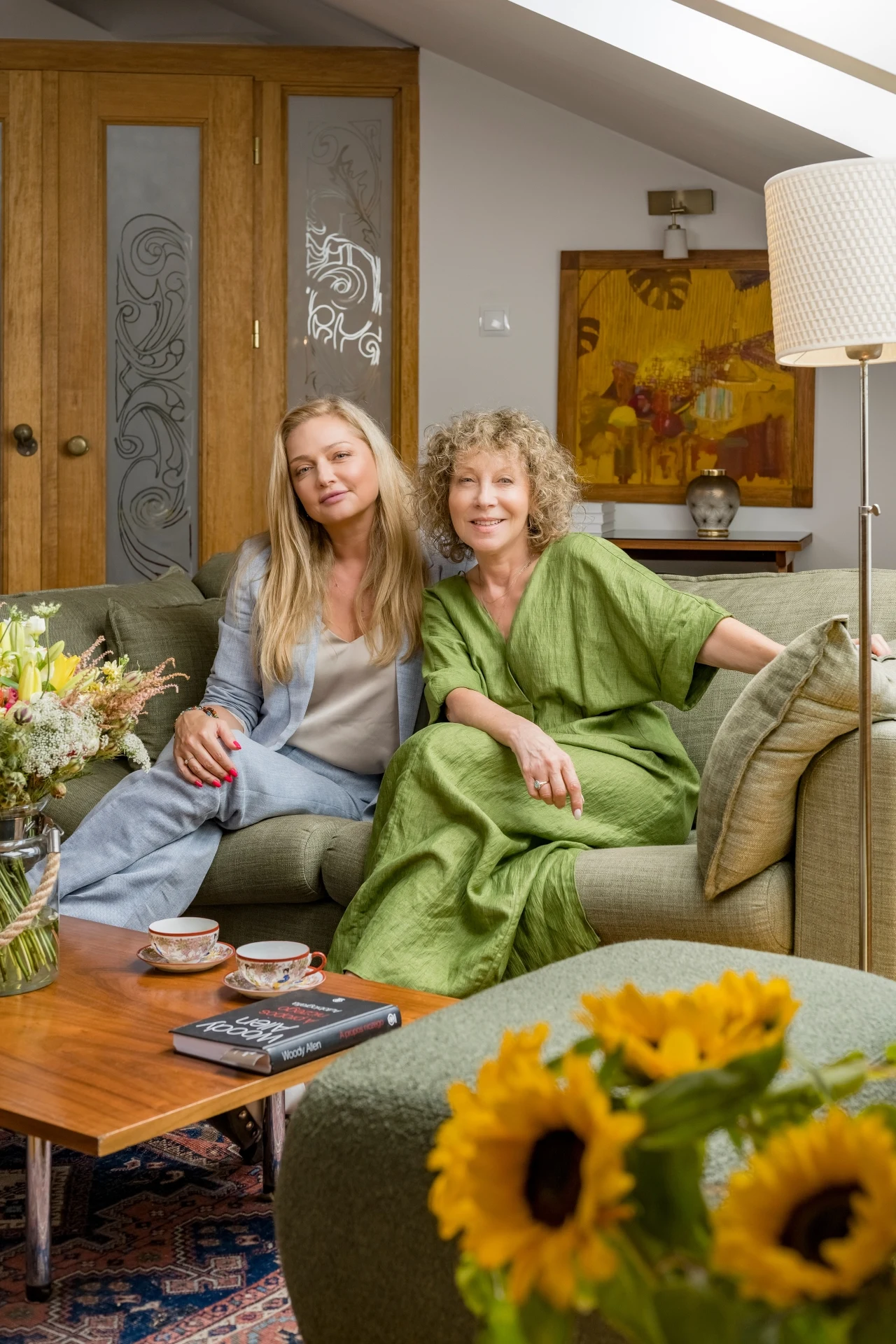 Alicja Majewska wraz z projektantką wnętrza Alicja Majewska wraz z projektantką wnętrza