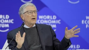 Bill Gates podczas World Economic Forum w Davos