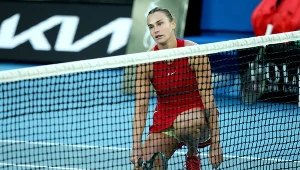 Aryna Sabalenka podczas meczu Australian Open