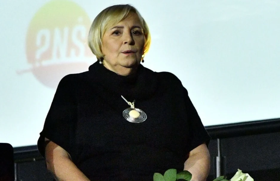 Krystyna Przybylska, mama zmarłej aktorki Anny Przybylskiej. 