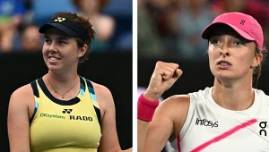 Linda Noskova i Iga Świątek
