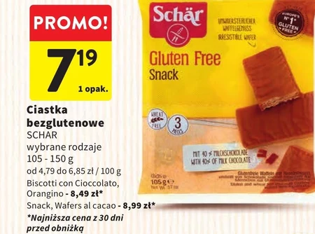 Ciastka bezglutenowe SCHÄR